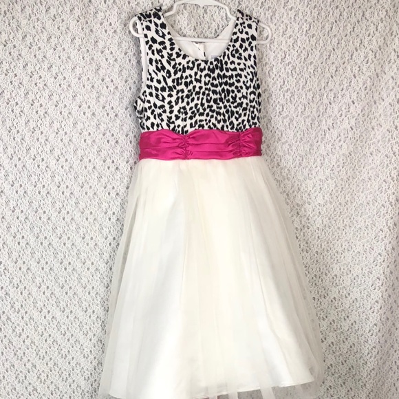Jona Michelle Other - NWOT Jona Michelle Girl Dress Size 6X Color Cream